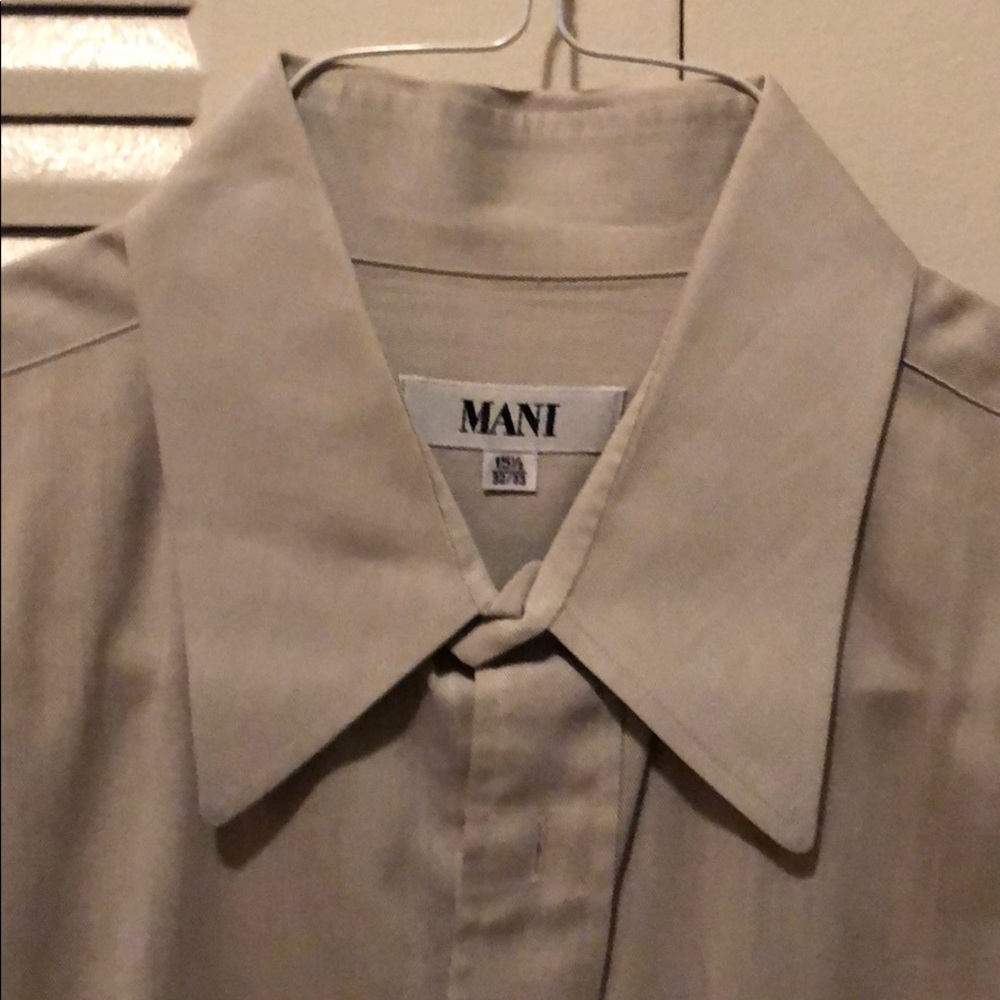 Beige Mani Dress Shirt